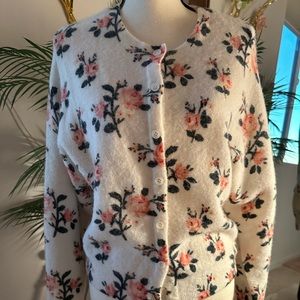&OtherStories Floral Sweater/Cardigan